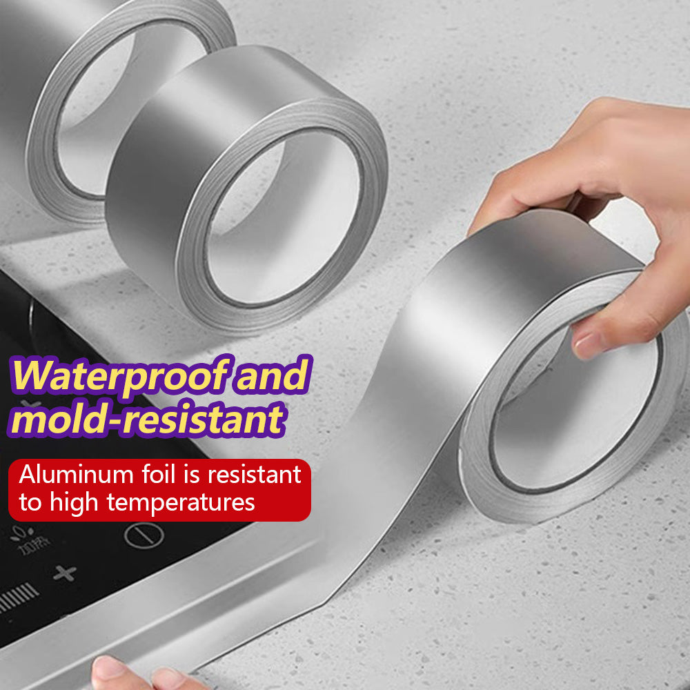 Seam-strip for kitchen, waterproof, anti-mold, anti-oil, countertop with widened and thickened design, resistant to high temperatures