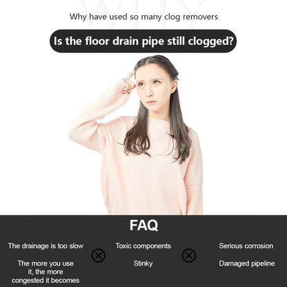 Pipeline cleaning agent - Strongly clears the clogged drain pipe of the kitchen toilet.