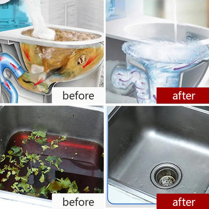 Pipeline cleaning agent - Strongly clears the clogged drain pipe of the kitchen toilet.