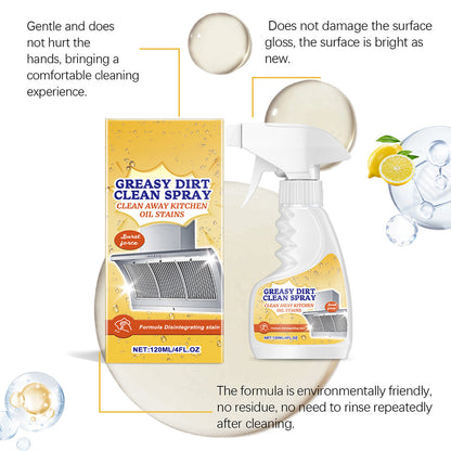 Multifunctional cleaner, highly efficient multifunctional cleaner, suitable for kitchens, homes, ovens, stoves, range hoods and sinks